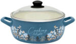 Metalac Cratita Metalac Blue Cooking Delight Capacitate 5L Diametru 24CM Capac Sicla Albastru (354008)