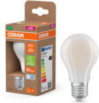 OSRAM E27 LED 2, 2W, 470 lm, 4000 K, hidegfehér, opál üveg-40 W normál izzó helyett - Superstar+ Classic A (4099854115417)