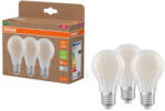 OSRAM E27 LED 7, 2W, 1521 lm, 4000 K, hidegfehér, opál üveg-100 W normál izzó helyett, 3 darabos - Superstar+ Classic A (4099854348099)