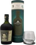 Diplomático Exclusiva rum díszdobozban pohárral és alátéttel DRS (0, 7L / 40%) - goodspirit