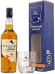 TALISKER 10 éves whisky díszdobozban 1 pohárral DRS (0, 7 l, 45, 8%) - goodspirit