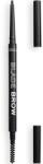 Makeup Revolution Revolution Relove Blade Brow szemöldök ceruza kefével, Granite, 0.1g