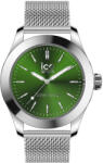 Ice Watch ICE Steel Solar - Ezüst, zöld, milanese szíjas, férfi karóra - 41 mm - (023796) (023796)