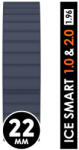 Ice Watch ICE smart 1.0 és 2.0, 1.96 - Kék mágneses szilikon szíj - (023427) (023427)