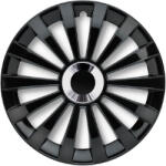 Jestic 14" DÍSZTÁRCSA Meridian Ring Black 4 db, magasfényű fekete, krómozott gyűrű (JES14MERIDIARBL)
