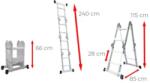 Ztrust ML402B scara multifunctionala cu 4 segmente (ML402B)