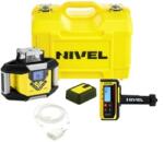 Nivel System Nivela laser rotativ Nivel System NL340R DIGITAL Rosu | 0 - 500 m | 1 x 8 Ah acumulator + incarcator | In valiza (N4060)