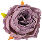  Selyemvirág fej peonia 5, 5cm - lila