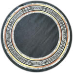 Ber Porte 2228 Fekete Arany 80x80 cm Szőnyeg