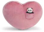 NICI Green: Love panda szívalakú plüsspárna pandával (62618) - jatekbolt