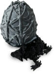 3D Morph Lab Print 3D de la 3D Morph Lab - Ou cu pui de dragon , webbed, alb-negru (3DML1000397)