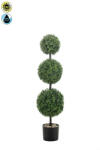  Élethű buxus bokor 3-mas 100cm UV-s
