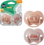 Tommee Tippee Suzete ortodontice Anytime, 6-18 luni, Bej, 2 bucati, Tommee Tippee