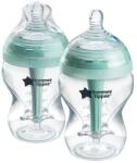 Tommee Tippee Set biberoane Advanced Anti-colici, cu autosterilizare, 0 luni+ Natural Start, 2*260ml, Tommee Tippee