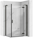 Rea Cabina dus REA Hugo 100x80 negru (KPL-45224)