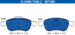 ATE Set placute frana ATE 13.0460-7380.2