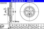 ATE Disc frana ATE 24.0130-0219.1