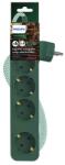 Philips Power strip Philips 4x, w/1.5m cable, Green (chp2147g)