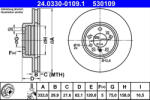 ATE Disc frana ATE 24.0330-0109.1