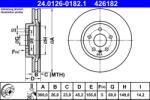 ATE Disc frana ATE 24.0126-0182.1