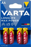 VARTA 4db Varta Longlife Max Power AA ceruza elem távirányítóhoz (LR06)