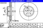 ATE Disc frana ATE 24.0132-0101.1