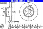 ATE Disc frana ATE 24.0328-0254.1