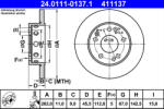 ATE Disc frana ATE 24.0111-0137.1