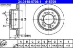 ATE Disc frana ATE 24.0118-0709.1