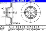 ATE Disc frana ATE 24.0122-0159.1