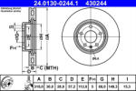ATE Disc frana ATE 24.0130-0244.1