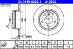 ATE Disc frana ATE 24.0110-0202.1