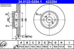 ATE Disc frana ATE 24.0122-0254.1