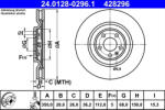ATE Disc frana ATE 24.0128-0296.1