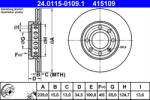 ATE Disc frana ATE 24.0115-0109.1