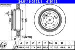 ATE Disc frana ATE 24.0119-0113.1