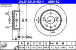 ATE Disc frana ATE 24.0109-0182.1