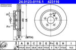 ATE Disc frana ATE 24.0123-0116.1