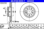 ATE Disc frana ATE 24.0122-0233.1
