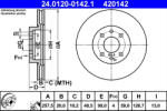 ATE Disc frana ATE 24.0120-0142.1