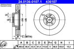 ATE Disc frana ATE 24.0136-0107.1