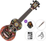 Mahalo MA1SK BK SET 2 Skull Black Szoprán ukulele