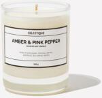 Selestique® Amber & Pink Pepper - Ароматна свещ 160 г