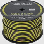 Ground Zero Cabluri audio GZSC 2-2.50X Rola Cablu 200m Ground Zero pentru difuzoare, 2x2, 5 mm2 (GZSC 2-2.50X) - pcone