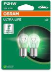 OSRAM P21W BA15S Ultra Life halogén izzó 7506ULT-2BL DUO BOX