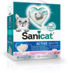Sanicat macskaalom Active White Lotus Flower ultra csomósodó fehér bentonit 6l