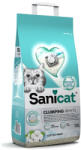 Sanicat macskaalom Clumping White Cotton fresh csomós fehér bentonit 10l