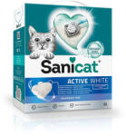 Sanicat macskaalom Active White ultra csomósodó fehér bentonit 6l