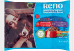 Reno nedves kutyaeledel felnőtt kutyáknak szószban alutasakos kutyatáp 4x100g - 400 g