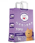 Miau Miau Asternut Tofu Pentru Pisici Cat Joy cu lavanda, 5 L